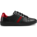 Svarta Låga sneakers från Gucci i storlek 31 i Gummi för Pojkar 