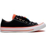 Svarta Låga sneakers från Converse med rundad tå i Gummi för Flickor 