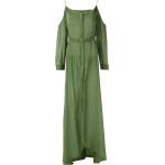 Gröna Sidenklänningar från Amir Slama i Storlek M för Damer 