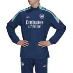 Blåa Långärmade Arsenal Långärmade T-shirts från adidas på rea i Storlek S för Herrar 