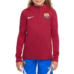 Mörkröda FC Barcelona T-shirts för barn från Nike Strike 