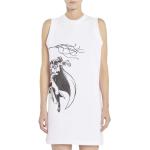 Lanvin Catwoman T-Shirt Stil Klänning White, Dam