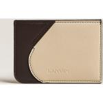 Lanvin Credit Card Holder Cocoa/Beige
