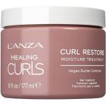Cruelty free Hårinpackningar utan sulfat från L'anza Healing Curls för Frissigt hår med Skydd mot värme Creme 