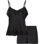 Svarta Pyjamasshorts från Ralph Lauren Lauren i Storlek XL i Satin för Damer 