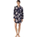Blommiga Mörkblåa Pyjamaströjor med broderi från Ralph Lauren Lauren på rea i Storlek XS för Damer 
