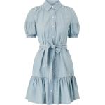 Kortärmade Korta klänningar med volang från Ralph Lauren Lauren på rea i Storlek S för Damer 
