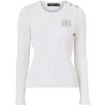 Vita Kabelstickade tröjor från Ralph Lauren Lauren i Storlek 3 XL för Damer 
