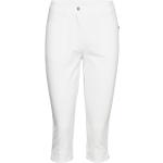 Lds Elite Capri Sport Trousers Capri Trousers White Abacus