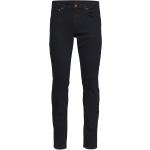 Hållbara Svarta Slim fit jeans från Nudie Jeans 