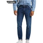 Ekologiska Blåa Tapered jeans från LEE på rea i Storlek S i Denim för Herrar 
