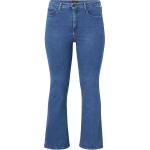 Blåa Stretch jeans från LEE med L33 med W42 i Denim för Damer 