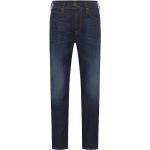 Regular Mörkblåa Stretch jeans från LEE Daren på rea i Storlek S för Herrar 