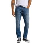 Mörkblåa Slitna jeans från LEE på rea i Denim för Herrar 