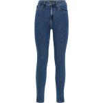 Blåa Slim fit jeans från LEE på rea med L31 med W25 i Denim för Damer 