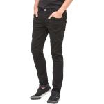 Svarta Slim fit jeans från LEE Luke på rea i Storlek S för Herrar 