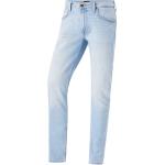 Blåa Tapered jeans från LEE Luke på rea med L34 med W31 i Denim 