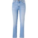 Blåa Straight leg jeans från LEE Marion med L31 med W27 i Denim för Damer 