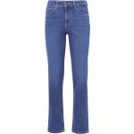 Blåa Straight leg jeans från LEE Marion med L31 med W31 i Denim för Damer 