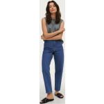 Ekologiska Blåa Tapered jeans från LEE på rea med L31 med W27 i Denim för Damer 