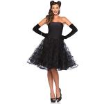Sexiga Svarta Rockabilly-klänningar från Leg Avenue i Storlek L i Polyester för Damer 