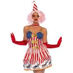 Sexiga Flerfärgade Clown-dräkter från Leg Avenue för Damer 