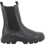 Svarta Chelsea-boots från Legero med Klackhöjd 3cm till 5cm i Läder för Damer 