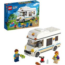 LEGO 60283 City Great Vehicles Semesterhusbil, Byggsats med Leksaksbil, Sommar Leksak för Barn