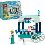 LEGO Disney Princess Elsas frostiga godsaker Byggsats med Prinsesstema för Pojkar och Flickor, Byggleksak med Glassvagn, Minifigurer och Tillbehör, Presentidé, från 5 år 43234