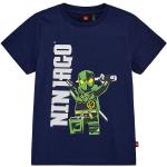 Marinblåa T-shirts för barn från Lego Wear Ninjago 
