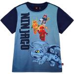 Marinblåa T-shirts för barn från Lego Wear Ninjago 