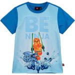 Blåa T-shirts för barn från Lego Wear Ninjago 