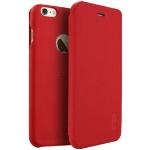 Röda iPhone 6s plus skal Plånboksfodral 