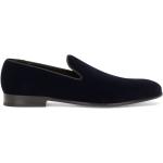 Blåa Skinntofflor från Dolce & Gabbana i storlek 45,5 i Läder för Herrar 