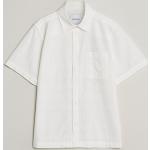 Elfenbensfärgade Kortärmade Kortärmade skjortor från Les Deux i Storlek L för Herrar 