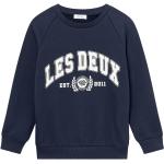 Elfenbensfärgade Sweatshirts för Pojkar i Storlek 152 från Les Deux från Kids-World.se med Fri frakt 