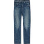 Marinblåa Slim fit jeans från LEVI'S 502 på rea för Herrar 