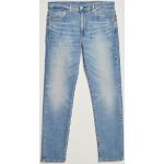 Blåa Slim fit jeans från LEVI'S 512 i Denim för Herrar 
