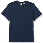 Blåa T-shirts stora storlekar från LEVI'S Big & Tall i Storlek 5 XL för Herrar 