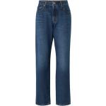 Blåa Straight leg jeans från LEVI'S 501 med L32 med W30 i Denim för Damer 