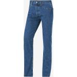 Melerade Blåa Straight leg jeans från LEVI'S 501 med L32 med W30 i Denim 