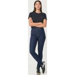 Blåa High waisted jeans från LEVI'S 721 på rea med L30 med W24 i Denim för Damer 