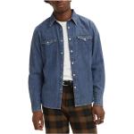 Western Blåa Jeansskjortor från LEVI'S Western på rea i Denim för Herrar 