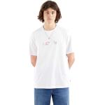 Streetwear Vita Kortärmade Kortärmade T-shirts på rea i Storlek M i Bomull för Herrar 