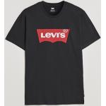 Svarta Kortärmade Kortärmade T-shirts från LEVI'S i Storlek M med Rund ringning i Bomull för Herrar 