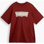 Röda T-shirts stora storlekar från LEVI'S i Storlek 5 XL för Herrar 