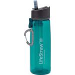 Teal-färgade Vattenflaskor från LifeStraw 