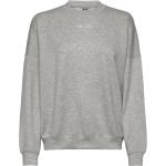 Light Grey Melange Comfy Sweatshirt Sport Sweat-shirts & Hoodies Sweat-shirts Grey AIM'N
