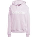 Rosa Tränings hoodies från adidas på rea i Storlek S för Damer 