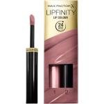 Violetta Läppglans & Lip stain Glossy från Max Factor Lipfinity Håller upp till 24 tim 3 ml för Damer 